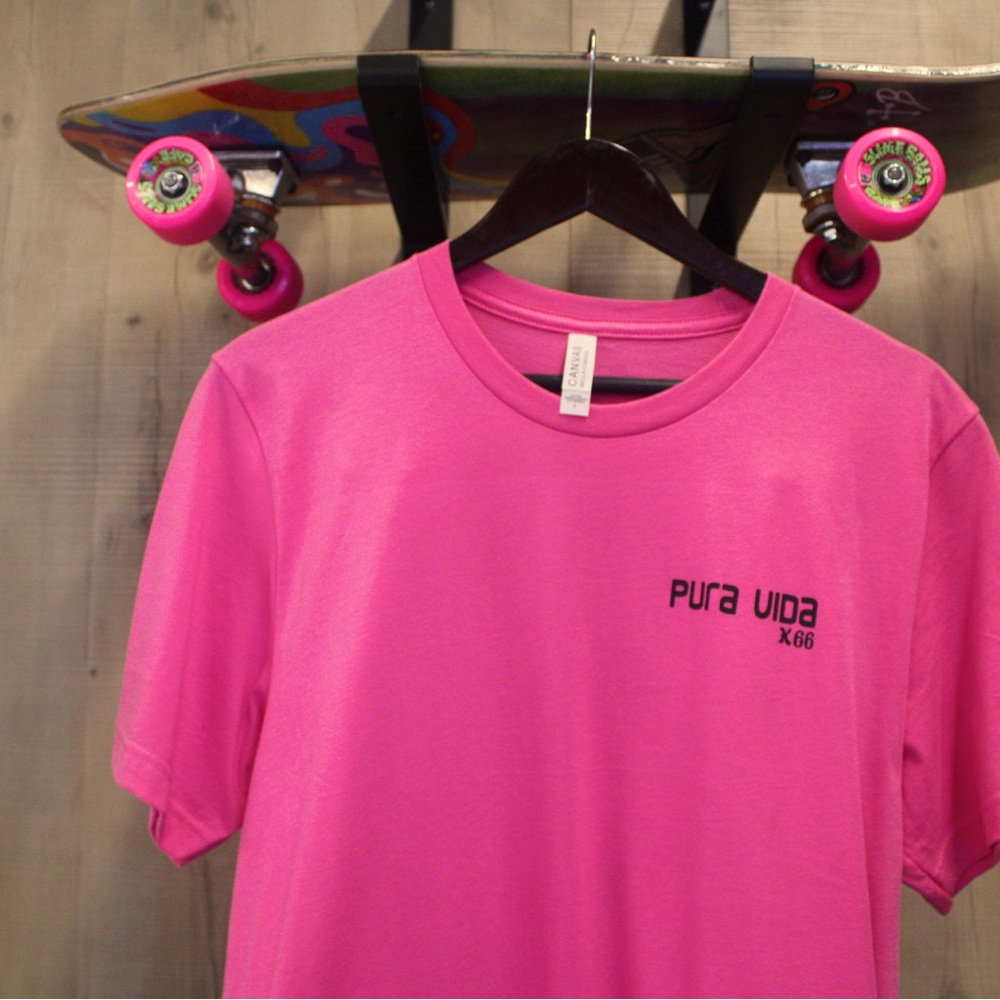 Crafted X66 Pink Pura Vida Graphic T